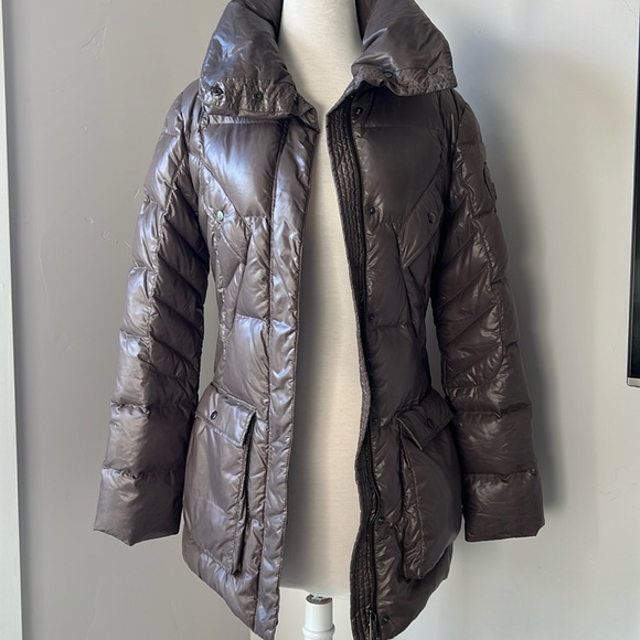 ADD Italy Down Parka Coat Belted Size U.S. 4 - Picture 1 of 11